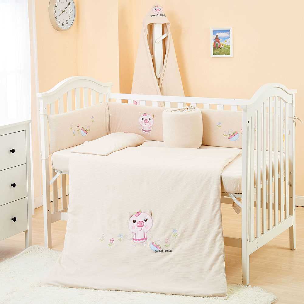 Lenny World Baby Knitted Bedding Set Lovely Pig LW1006--Wing On